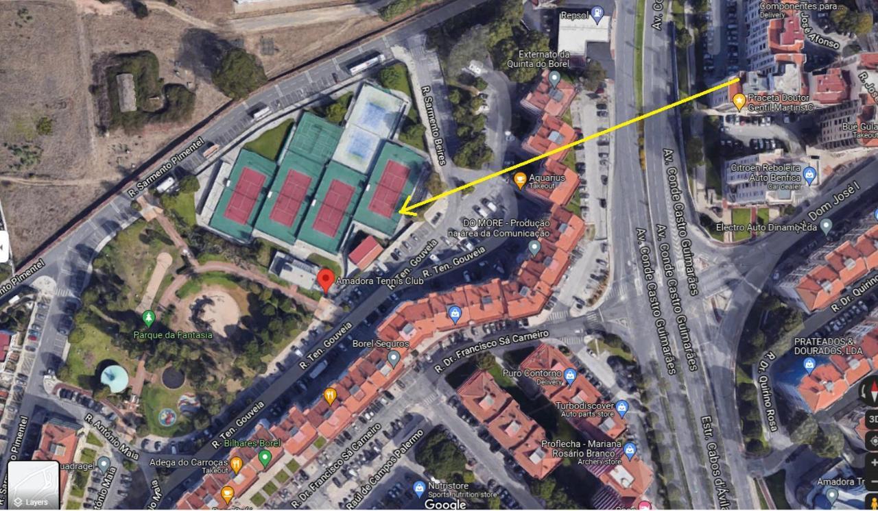 Enjoy Lisbon Cascais Sintra 1200 Metres To Metro Blue Line Sintra Rail Line Free Parking Amadora Exterior foto